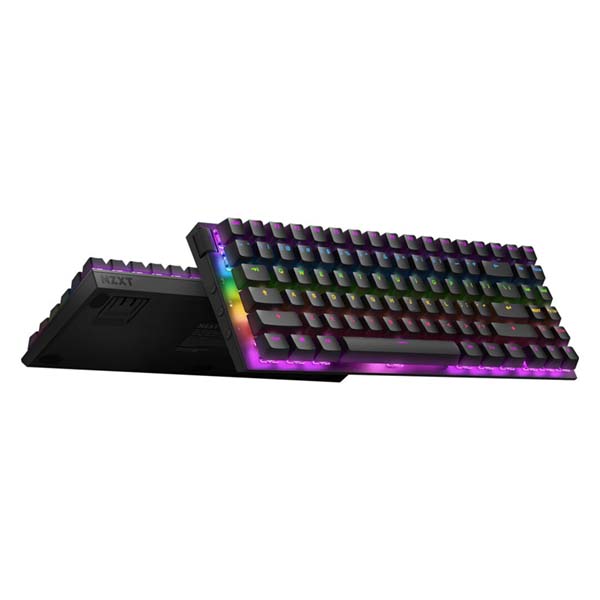 NZXT FUNCTION 2 MINI TKL - RGB Hot-Swap Wired Optical Gaming Keyboard - Black