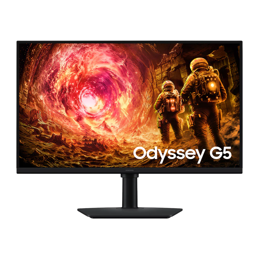 SAMSUNG ODYSSEY G5 G50F - 27 Inch 2K 180Hz QHD HDMI 2.0 1ms IPS Gaming Monitor - Black