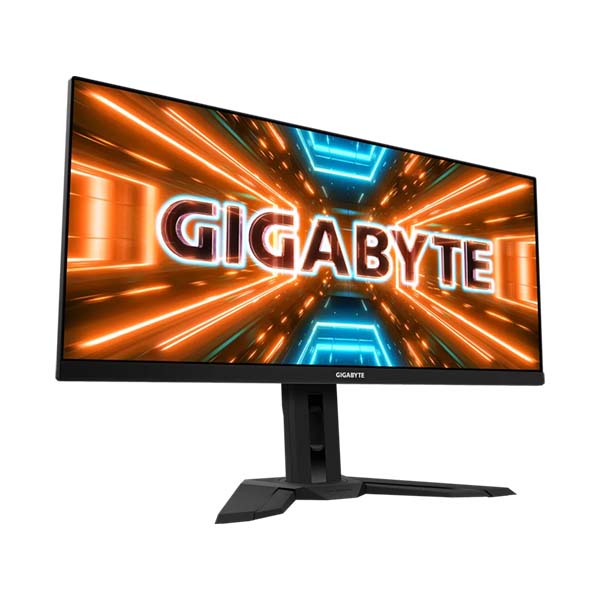 GIGABYTE M34WQ - 34 Inch WQHD 144Hz 1ms HDMI 2.0 Edge IPS Gaming Monitor - Black