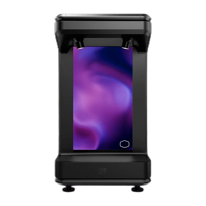 Cooler Master MasterFrame 360 Stage With 15.6 Inch LCD Screen ATX Case - Black
