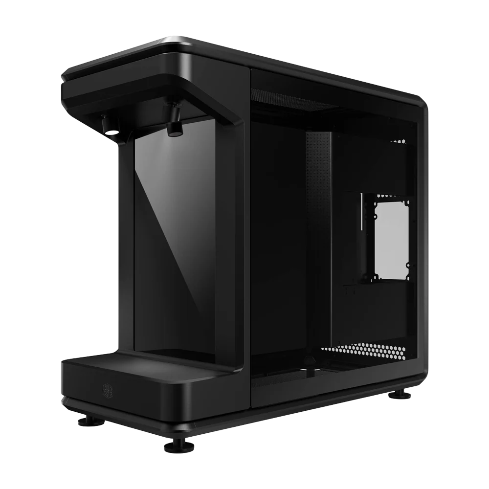 Cooler Master MasterFrame 360 Stage With 15.6 Inch LCD Screen ATX Case - Black