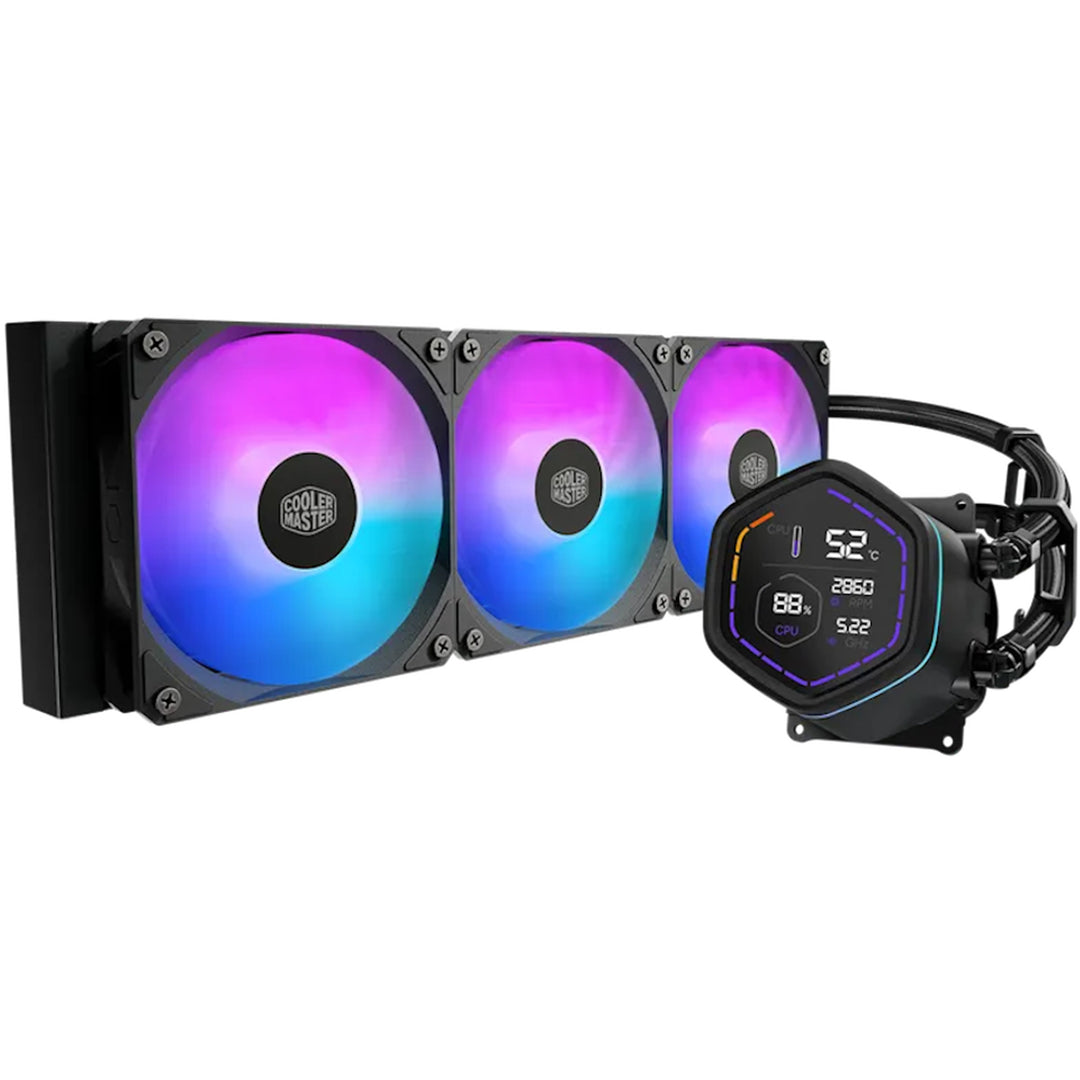 Cooler Master MasterLiquid Core Nex Digital Series Liquid Cooler - Black