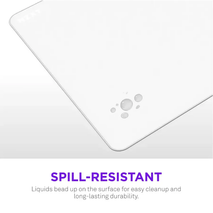 NZXT Zone Gaming Mouse Pad with Micro-Weave Cloth Surface ( Large) - White