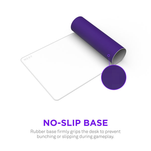 NZXT Zone XL Gaming Mouse Pad - White