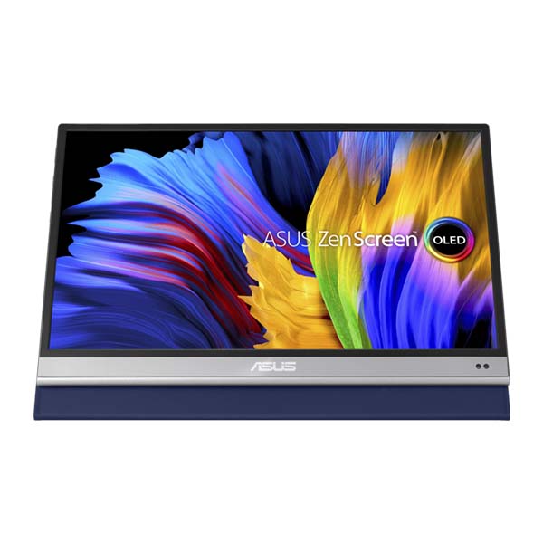ASUS ZENSCREEN MQ13AH OLED - 13.3 Inch FHD 60Hz 1ms USB Type-C Portable Monitor - Black