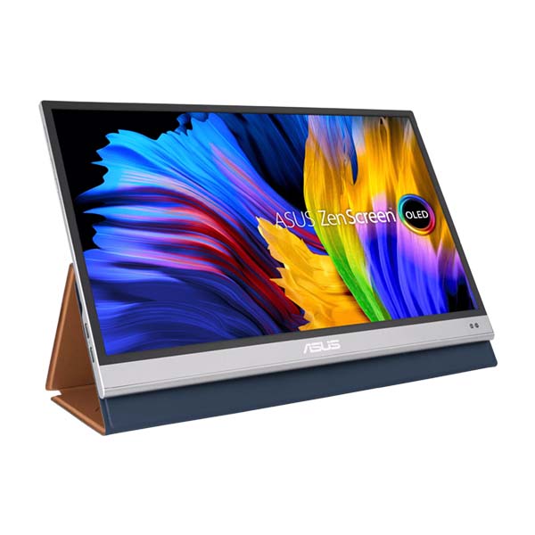 ASUS ZENSCREEN MQ13AH OLED - 13.3 Inch FHD 60Hz 1ms USB Type-C Portable Monitor - Black