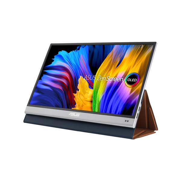 ASUS ZENSCREEN MQ13AH OLED - 13.3 Inch FHD 60Hz 1ms USB Type-C Portable Monitor - Black