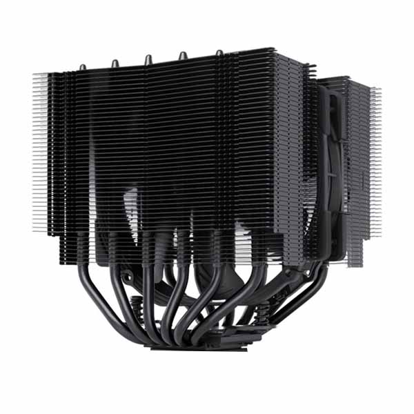 NOCTUA NH-D15S Chromax 140mm Premium Dual Tower CPU Air Cooler - Black