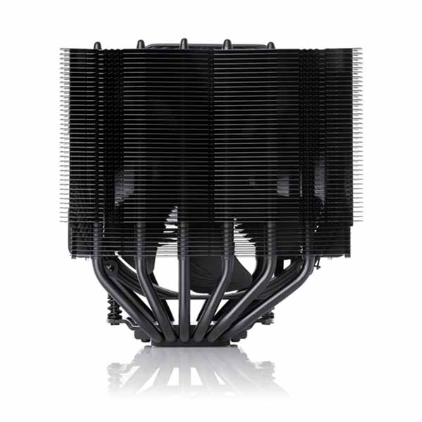 NOCTUA NH-D15S Chromax 140mm Premium Dual Tower CPU Air Cooler - Black