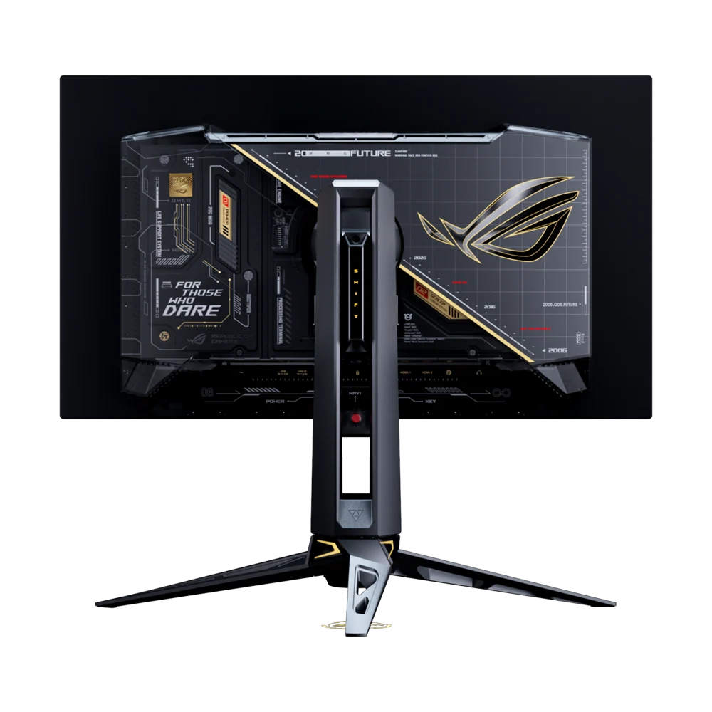 ASUS ROG SWIFT PG27AQWP-G EDITION 20th Anniversary 27 Inch Dual Mode QHD 540Hz, HD 720Hz HDMI 2.1 0.02ms Tandem WOLED Gaming Monitor - Black