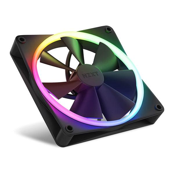 NZXT F140 RGB 140mm RGB Single Fan - Black