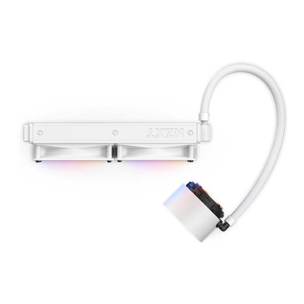 NZXT Kraken Elite 240 RGB - 240mm AIO CPU Liquid Cooler with LCD Display - White