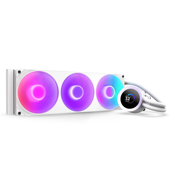 NZXT Kraken 360 RGB V2 360mm AIO Liquid Cooler - White