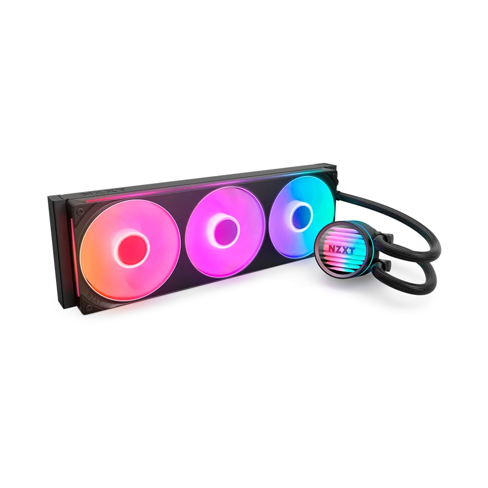 NZXT Kraken Core 360 RGB 360mm AIO Liquid Cooler - Black