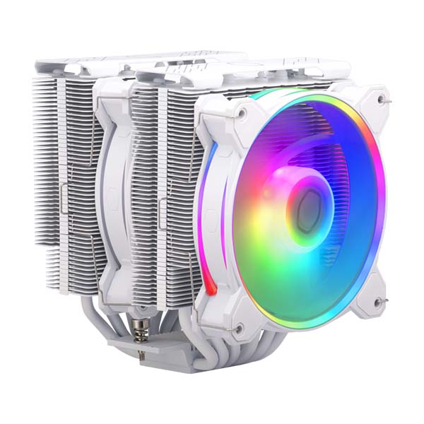 COOLER MASTER HYPER 622 HALO ARGB CPU Air Cooler - White