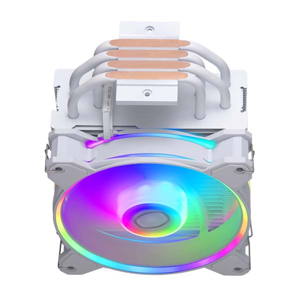 COOLER MASTER HYPER 212 HALO ARGB CPU Air Cooler - White