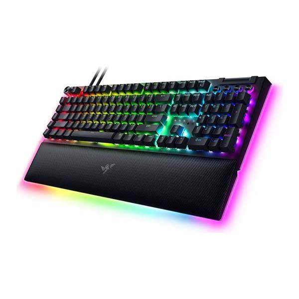 RAZER BLACKWIDOW V4 PRO - Chroma RGB Yellow Switch Wired Mechanical Gaming Keyboard US - Black