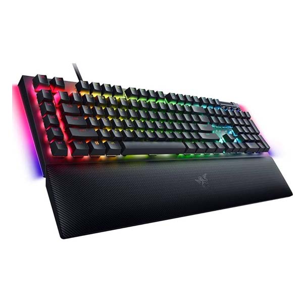 RAZER BLACKWIDOW V4 Yellow Switch Chroma RGB Wired Mechanical Gaming Keyboard US - Black