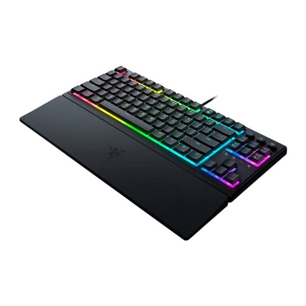 Razer Ornata V3 Low-profile RGB TKL Wired Mecha-Membrane Gaming Keyboard