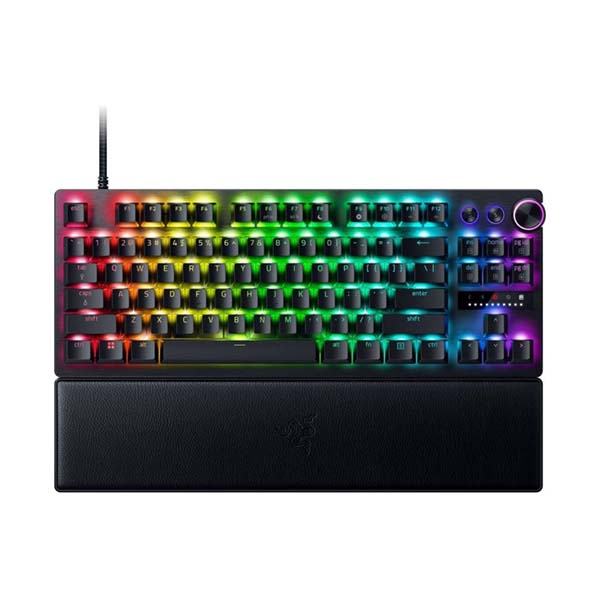 RAZER HUNTSMAN V3 PRO TKL Wired Analog Optical Esports Gaming Keyboard - Black - US