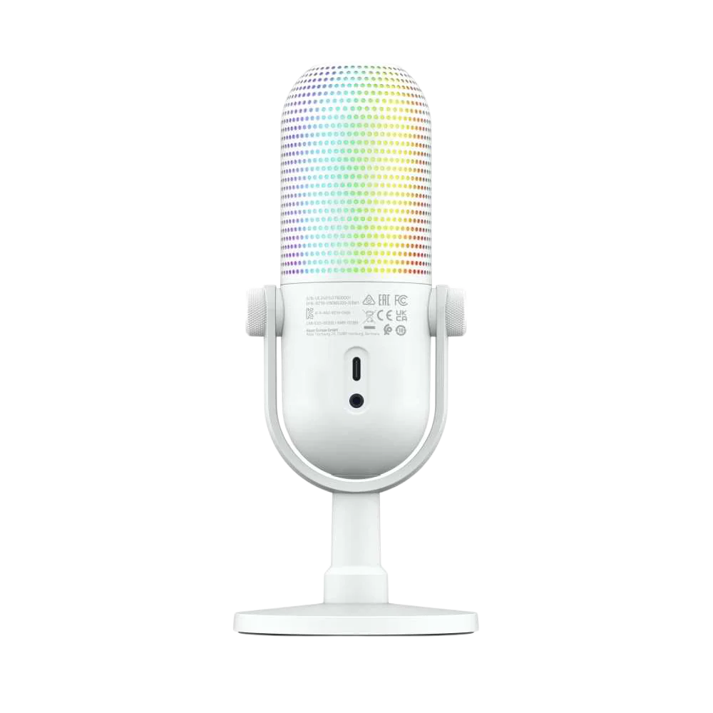RAZER SEIREN V3 Chroma RGB USB Streaming Microphone - White