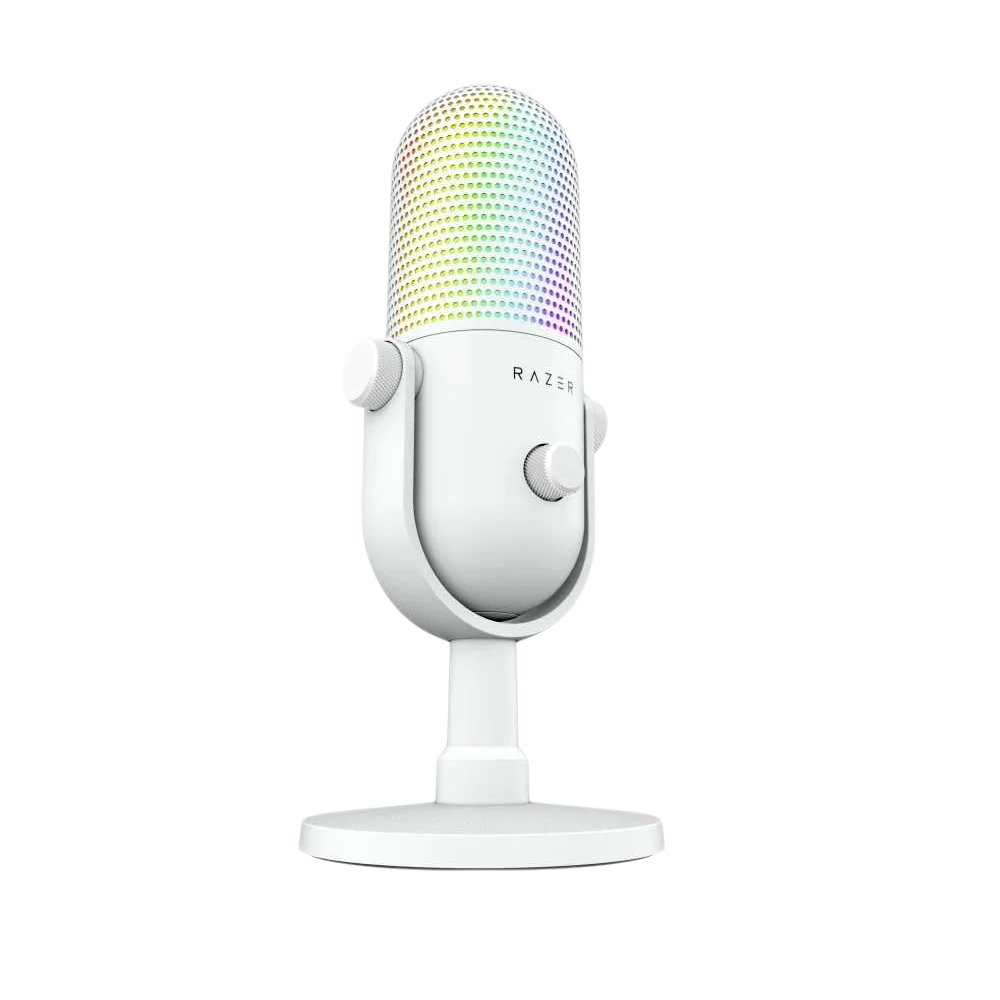 RAZER SEIREN V3 Chroma RGB USB Streaming Microphone - White