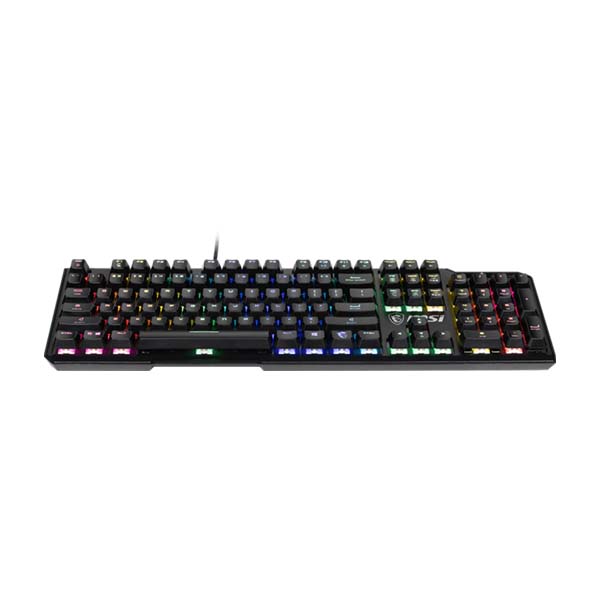 MSI VIGOR GK41 LITE RGB Kailh Red Switch Mechanical Keyboard - Black