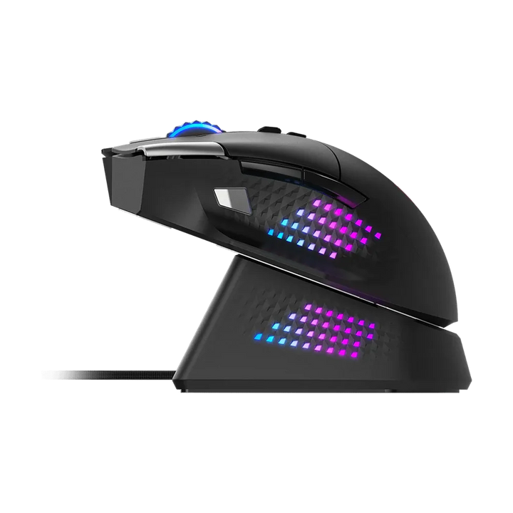 MSI VERSA PRO Wireless Plus Mouse Dock Pro Mouse - Black