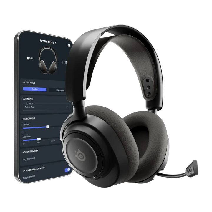 SteelSeries ARCTIS NOVA 7 GEN 2 Wireless Gaming Headset- Black