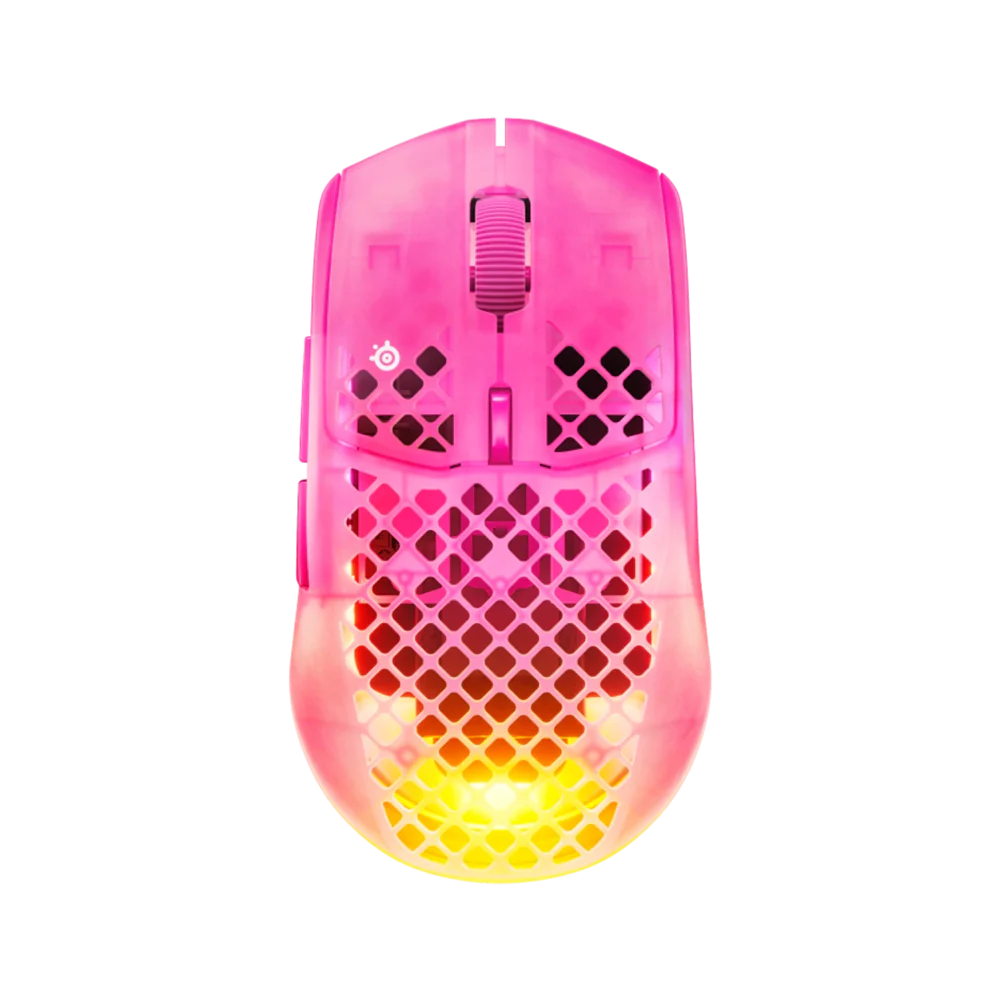 SteelSeries AEROX 3 GEN2 Wireless Gaming Mouse - Magenta Haze