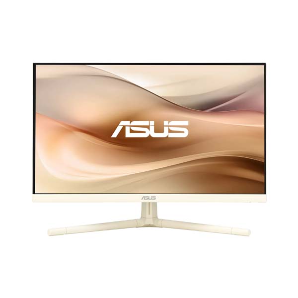 ASUS VU249CFE - 24 Inch FHD 100Hz IPS Gaming Monitor - Oat Milk Color