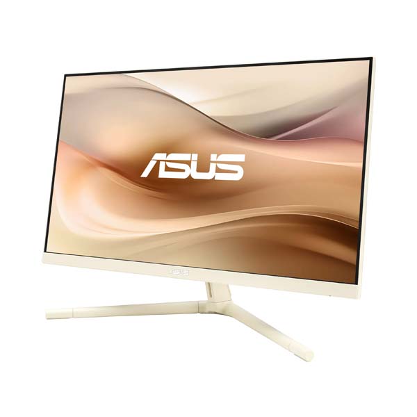 ASUS VU249CFE - 24 Inch FHD 100Hz IPS Gaming Monitor - Oat Milk Color