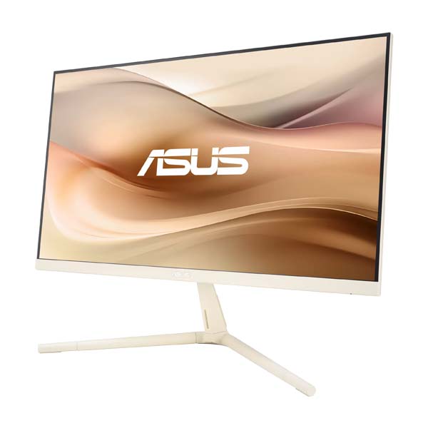 ASUS VU279CFE - 27 Inch FHD 100Hz IPS Gaming Monitor - Oat Milk Color