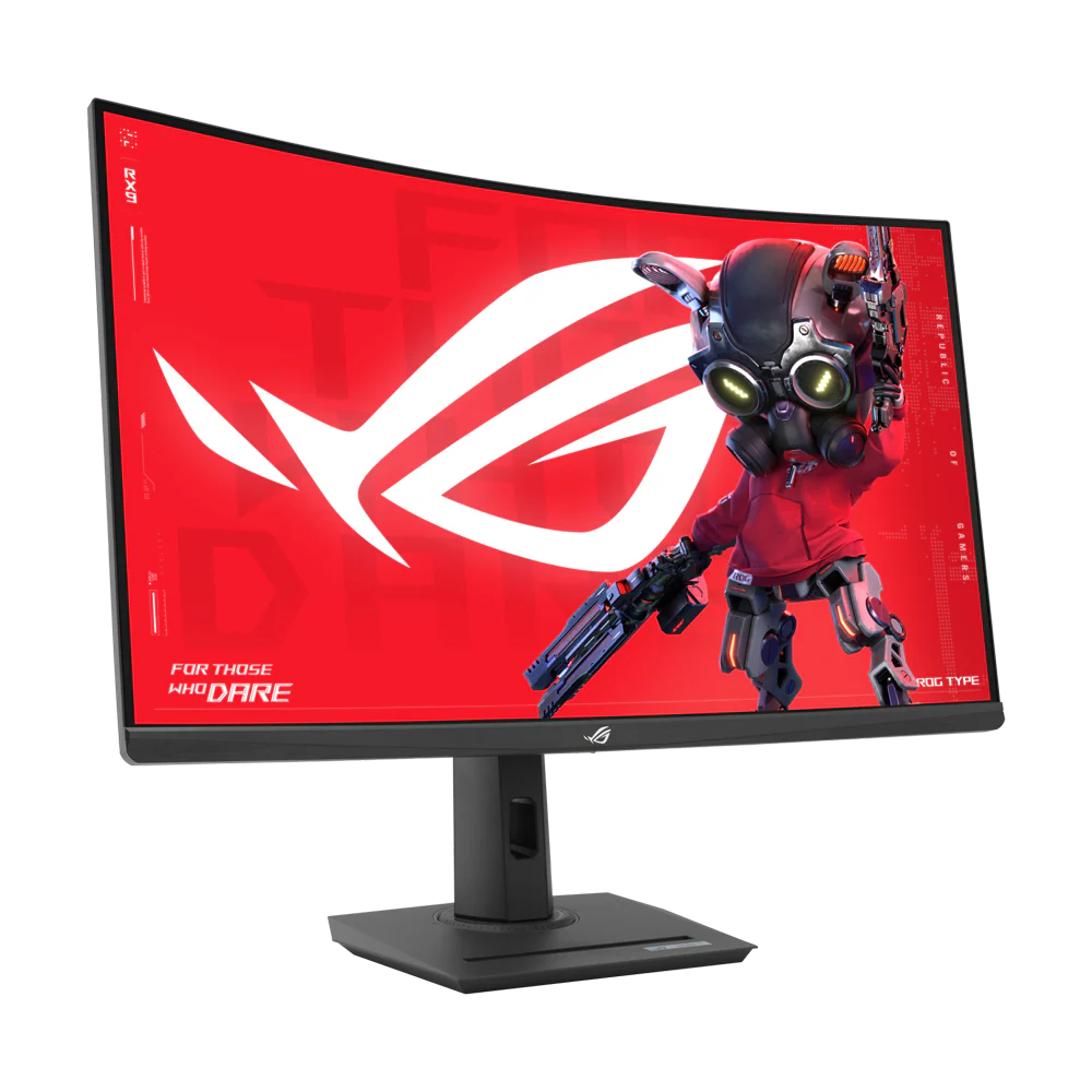 ASUS ROG STRIX XG32WCMS 32 Inch 280Hz QHD HDMI 2.1 1ms Curved Gaming Monitor - Black