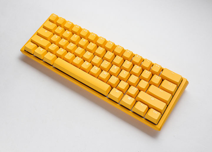 Ducky One 3 Mini Yellow Hot-swap RGB Double Shot PBT Mechanical Keyboard