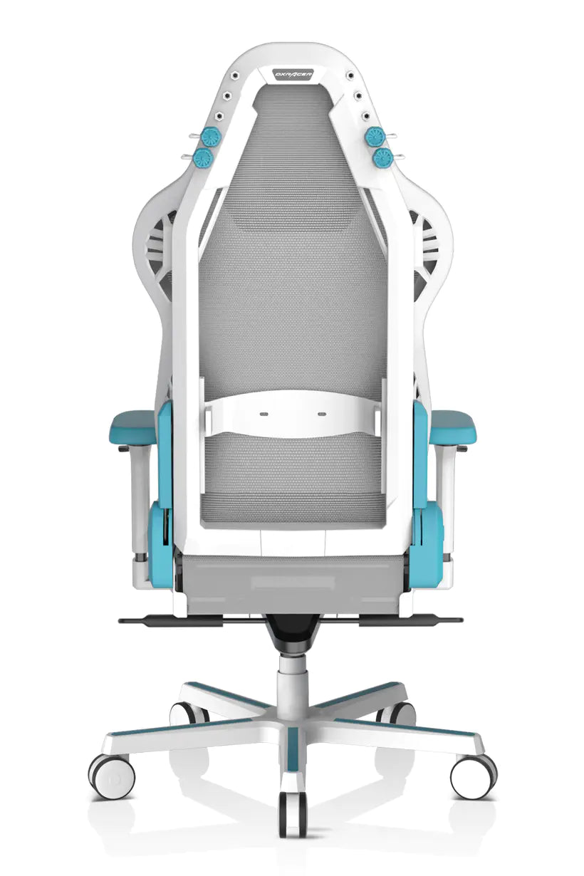 DXRacer Air Series Gaming Chair - White/Cyan