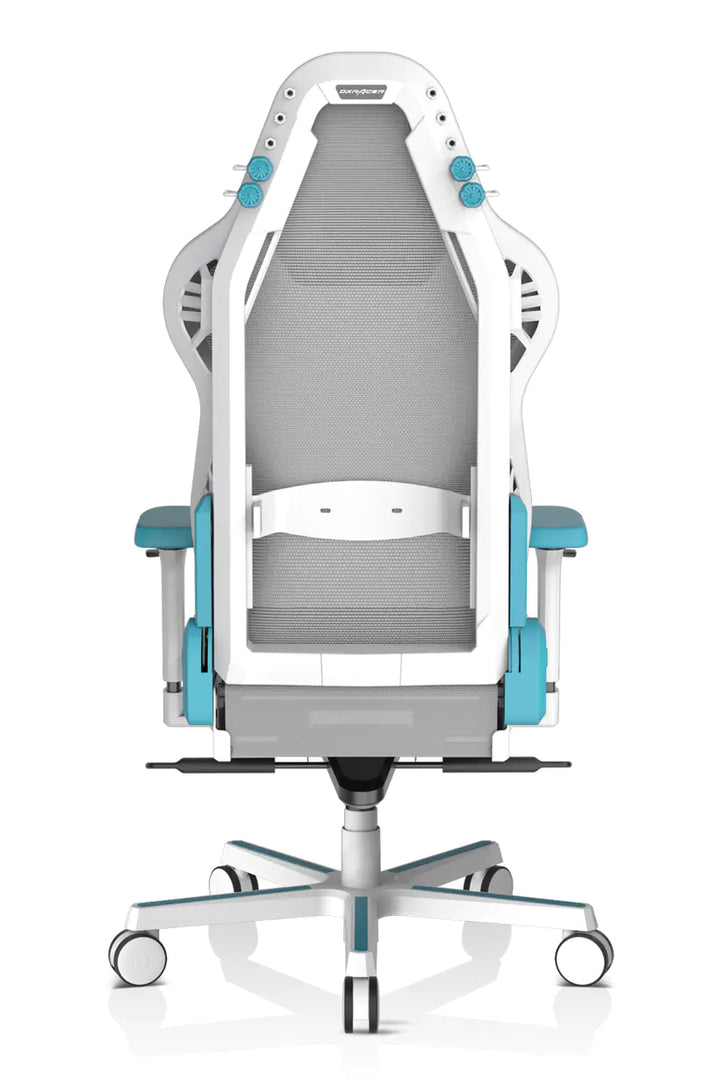 DXRacer Air Series Gaming Chair - White/Cyan