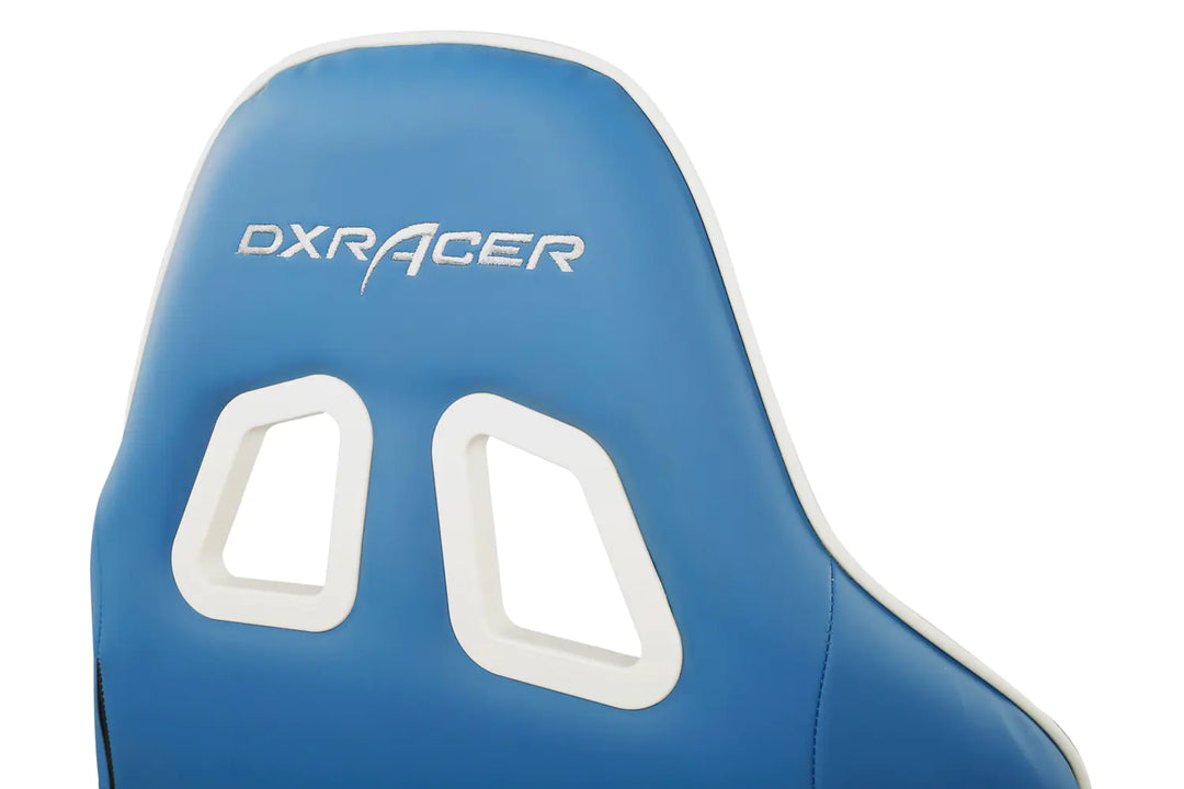 DXRacer Prince Series  Gaming Chair - Blue/White