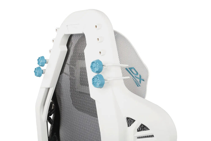 DXRacer Air Series Gaming Chair - White/Cyan