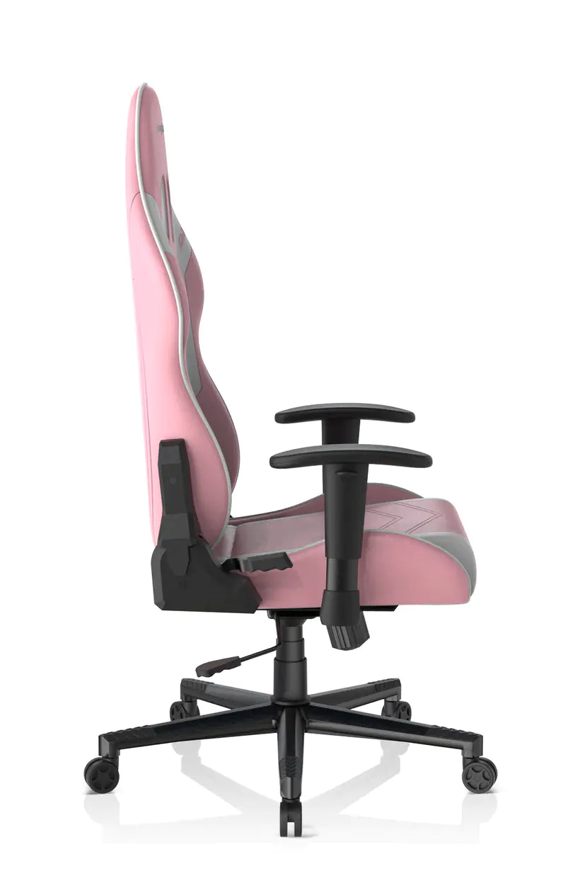 DXRacer Prince Series Gaming Chair - Pink/White