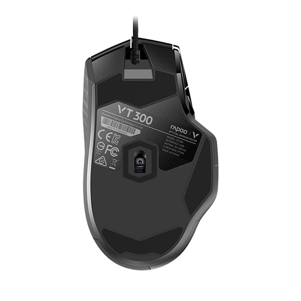 Rapoo VT300 Optical Wired Gaming Mouse – Black