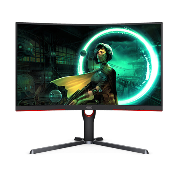 AOC CQ27G3S 27 Inch 165Hz HDMI 2.0 QHD Curved Gaming Monitor