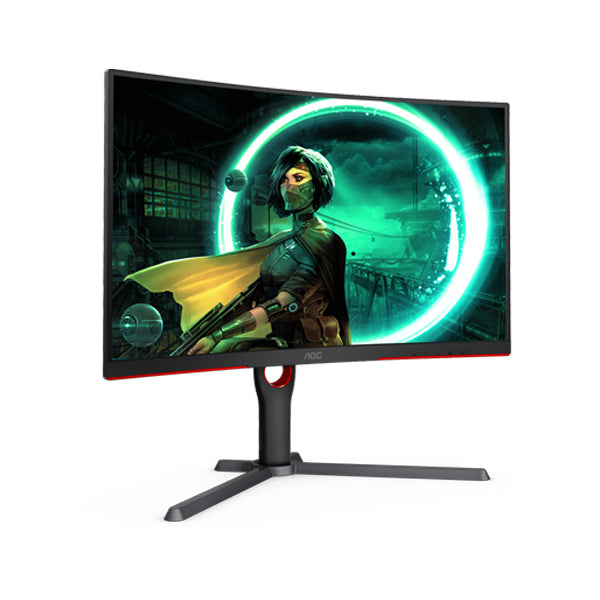 AOC CQ27G3S 27 Inch 165Hz HDMI 2.0 QHD Curved Gaming Monitor
